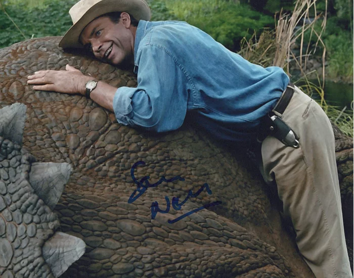 Sam Neill autograph