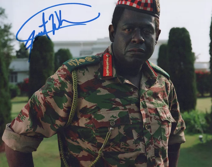 Forest Whitaker autograph