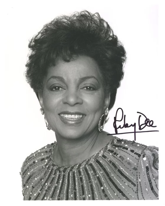 Ruby Dee autograph