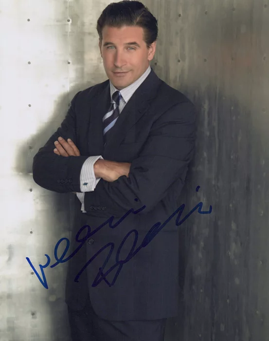 William Baldwin autograph