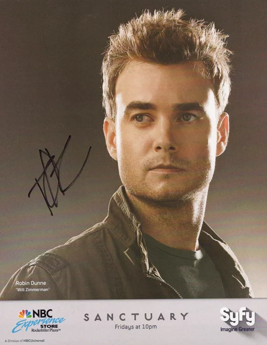 Robin Dunne autograph