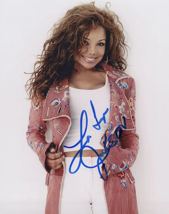 LaToya Jackson autograph