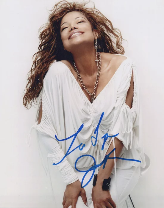 LaToya Jackson autograph