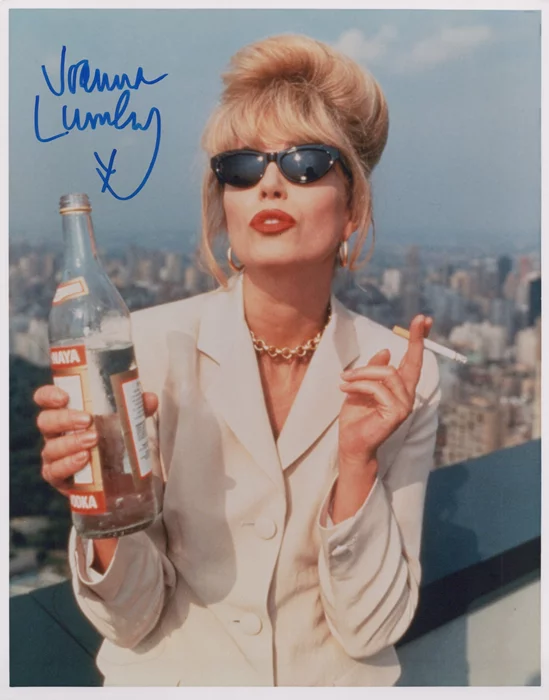 Joanna Lumley autograph