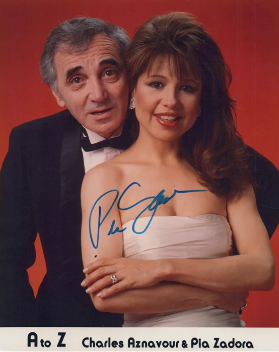 Pia Zadora autograph