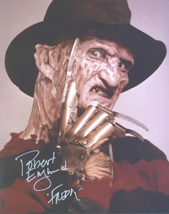 Robert Englund autograph