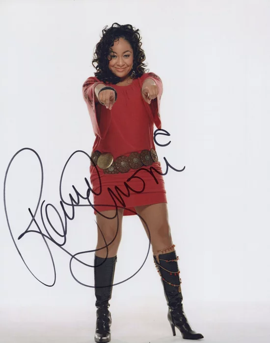 Raven-Symone autograph