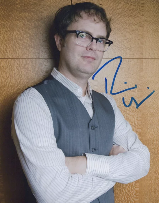 Rainn Wilson autograph