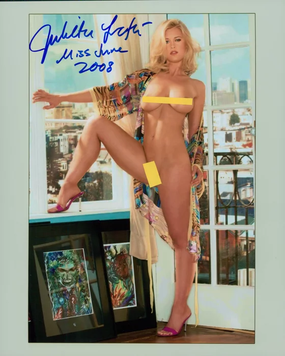 Juliette Frette autograph