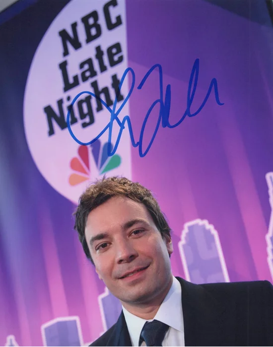 Jimmy Fallon autograph
