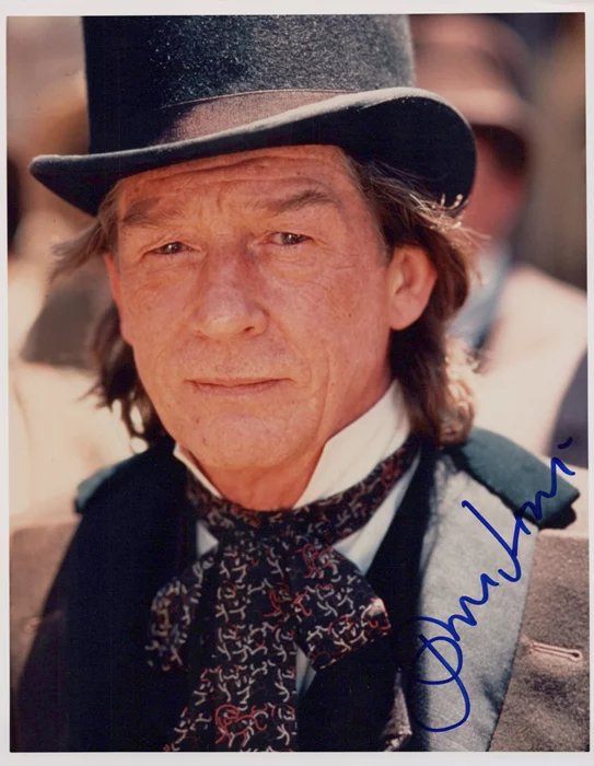 John Hurt autograph