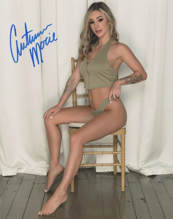 Autumn Marie autograph