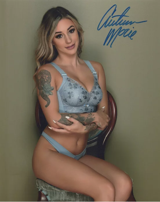 Autumn Marie autograph