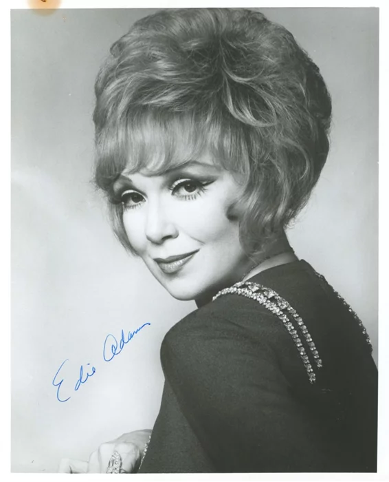 Edie Adams autograph