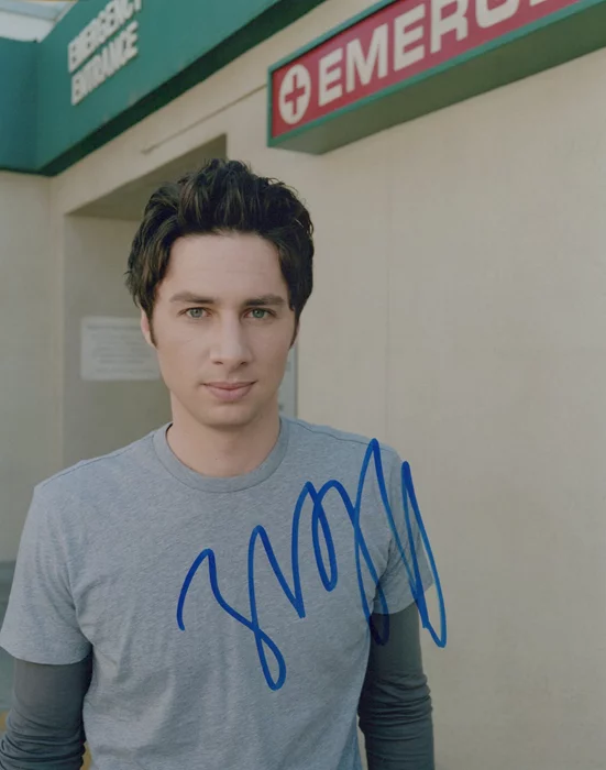 Zach Braff autograph