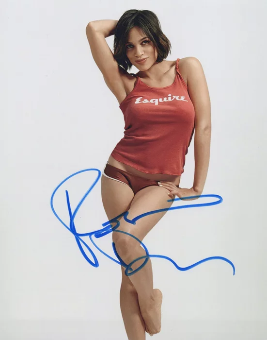 Rosario Dawson autograph
