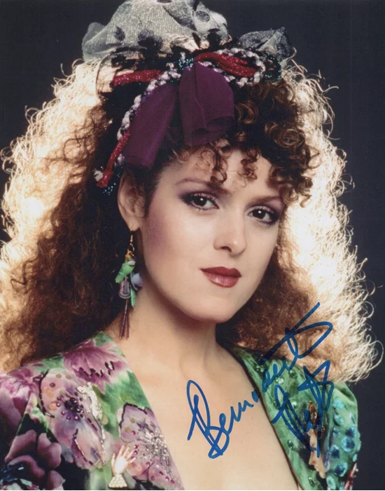 Bernadette Peters autograph