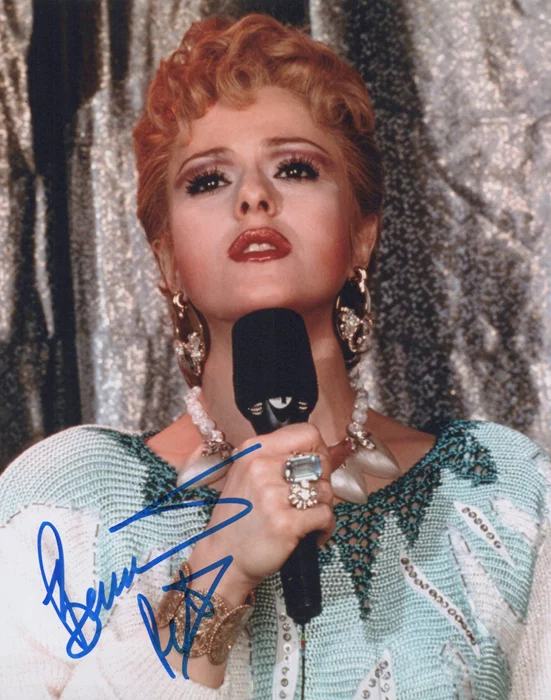 Bernadette Peters autograph