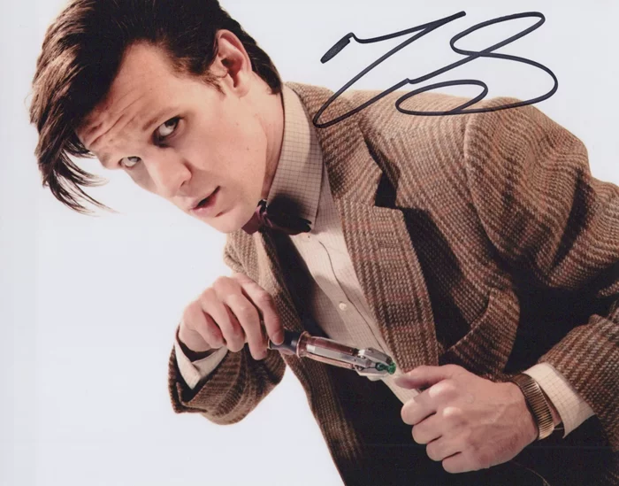 Matt Smith autograph
