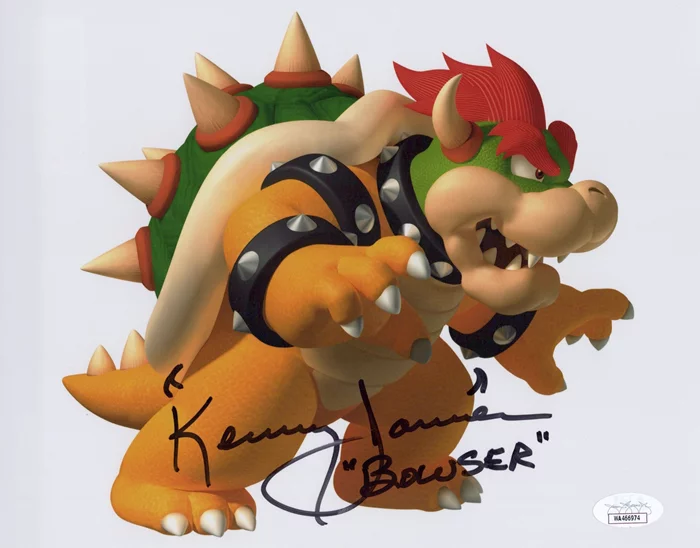 Kenny James autograph