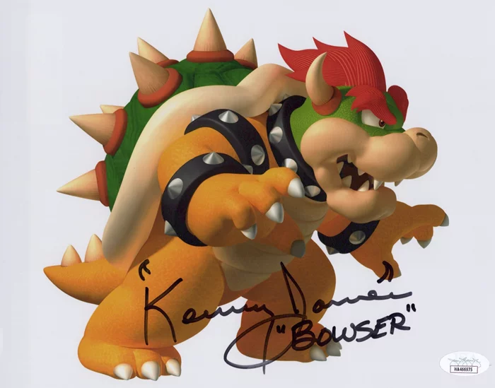 Kenny James autograph