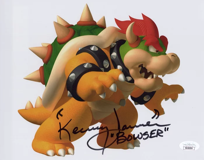 Kenny James autograph