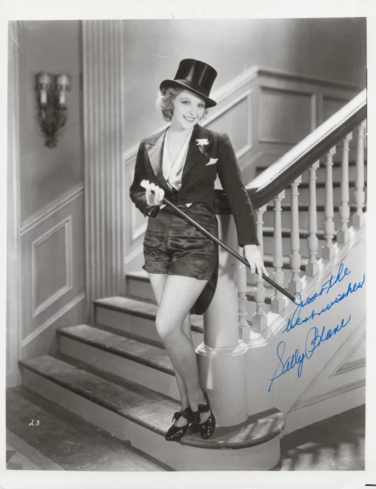 Sally Blane autograph