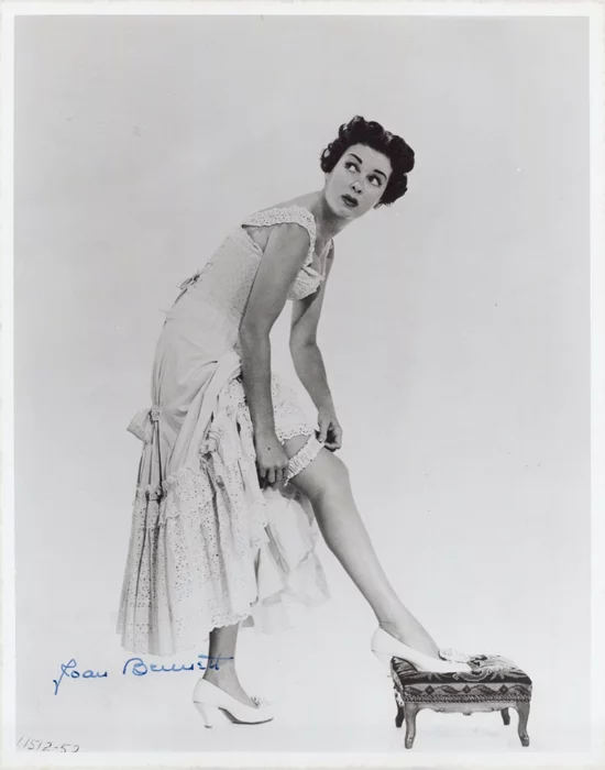 Joan Bennett autograph