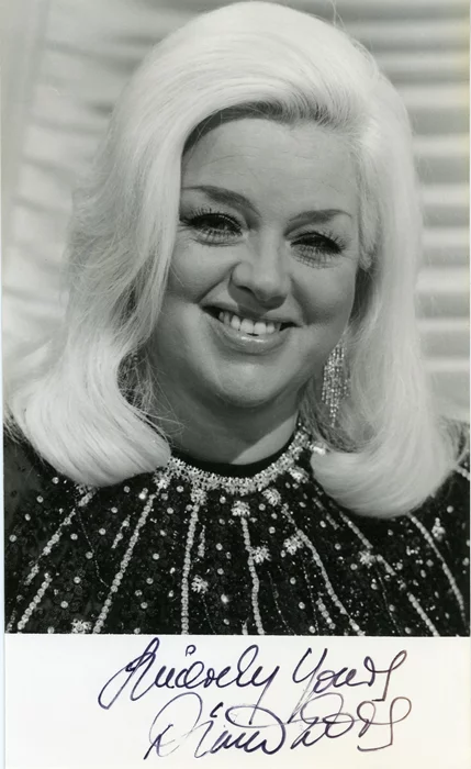 Diana Dors autograph