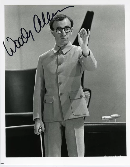 Woody Allen autograph