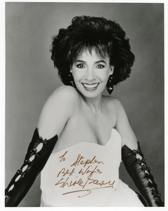 Shirley Bassey autograph