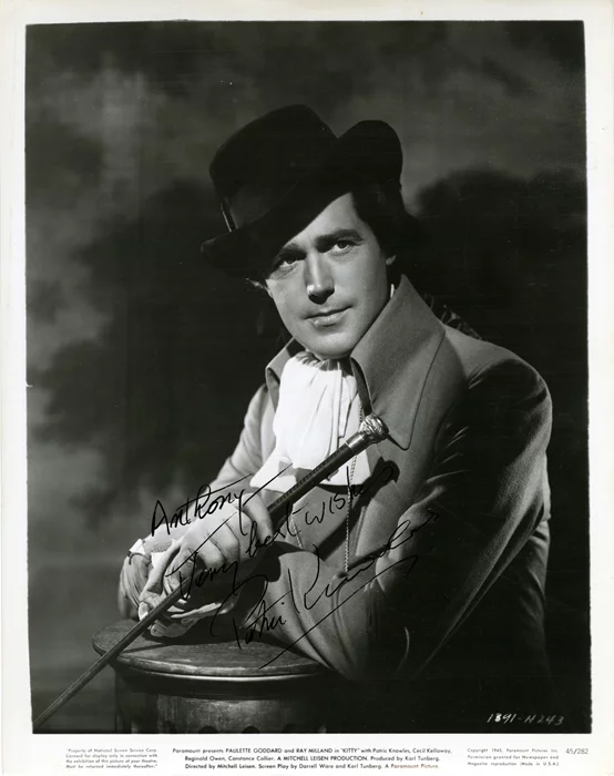 Patric Knowles autograph