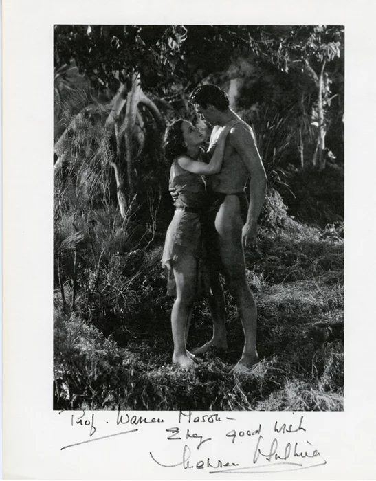 Maureen O'Sullivan autograph