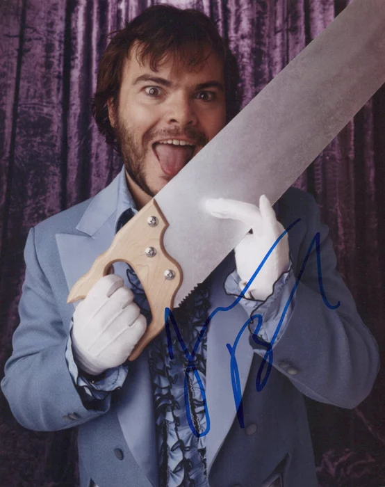 Jack Black autograph
