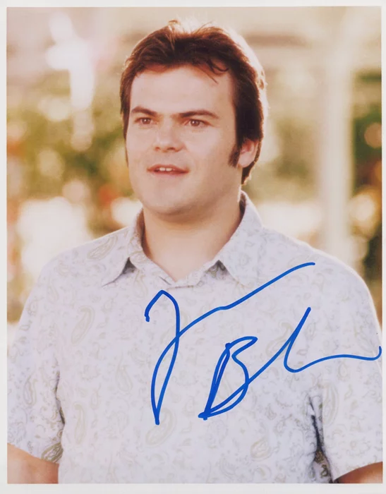 Jack Black autograph
