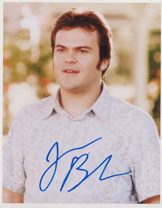 Jack Black autograph