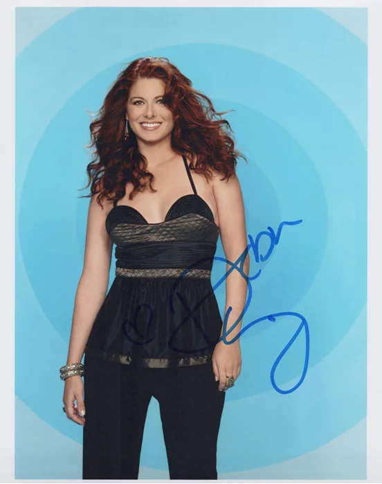 Debra Messing autograph