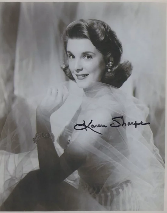 Karen Sharpe autograph