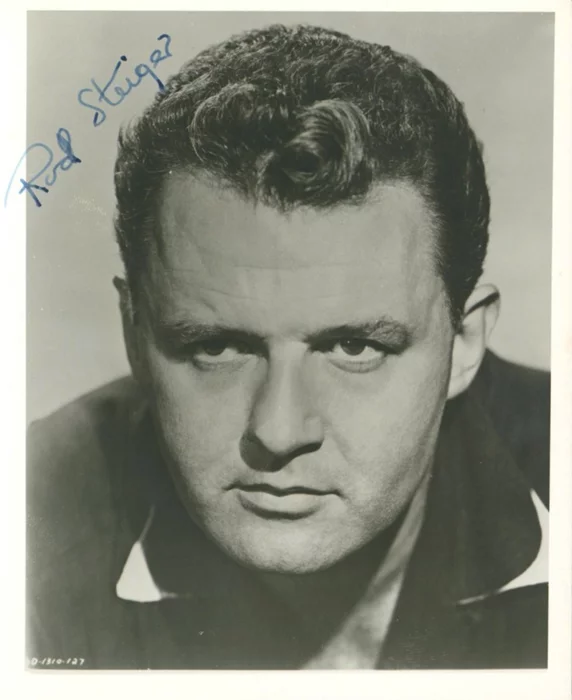 Rod Steiger autograph