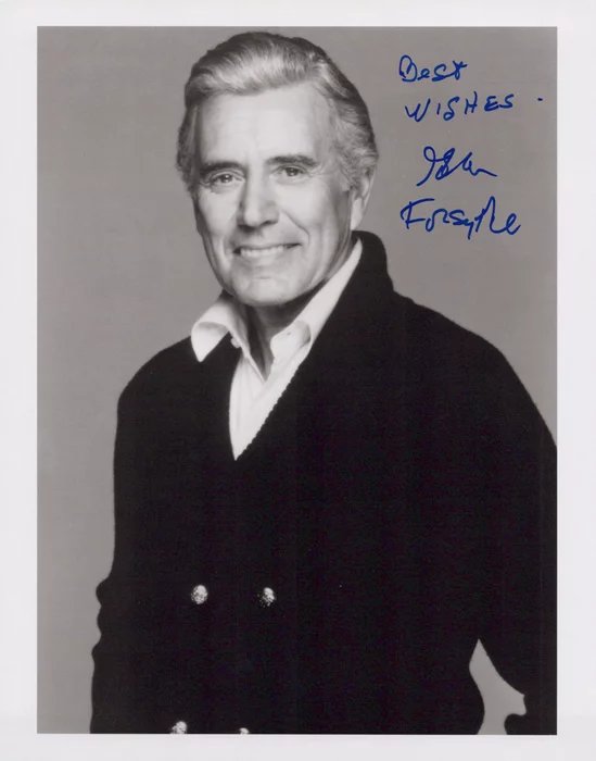 John Forsythe autograph