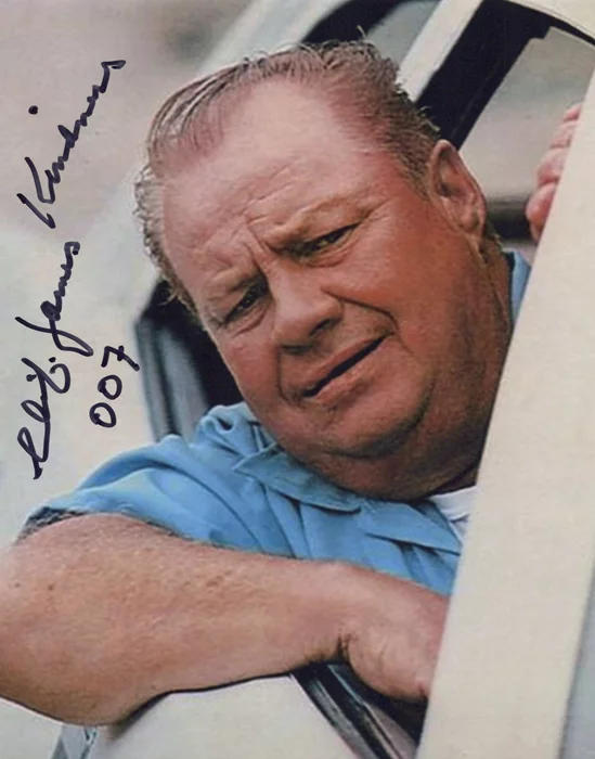 Clifton James autograph