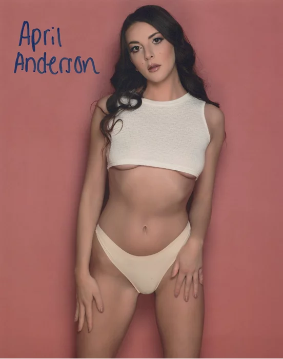 April Anderson autograph