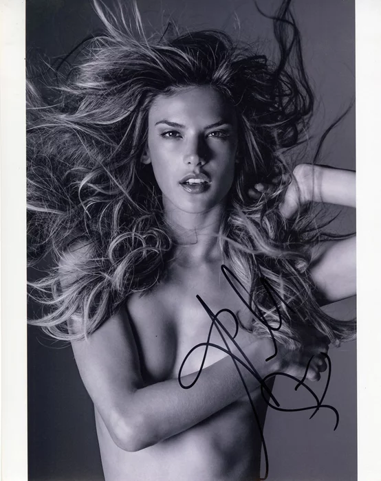 Alessandra Ambrosio autograph