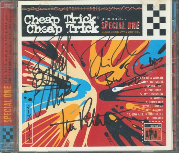 Cheap Trick autograph