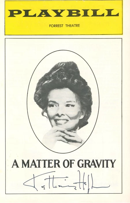 Katharine Hepburn autograph