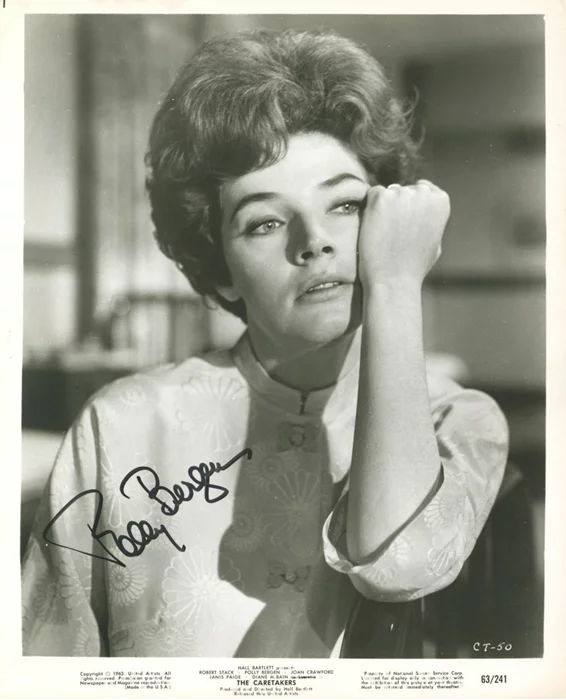Polly Bergen autograph