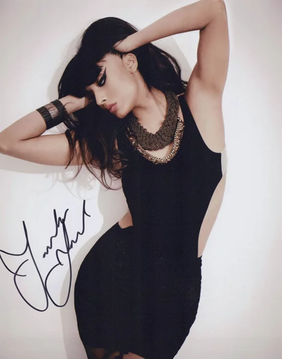 Jameela Jamil autograph