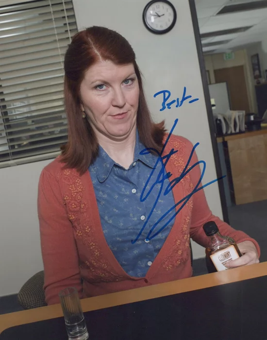 Kate Flannery autograph