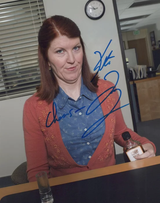 Kate Flannery autograph