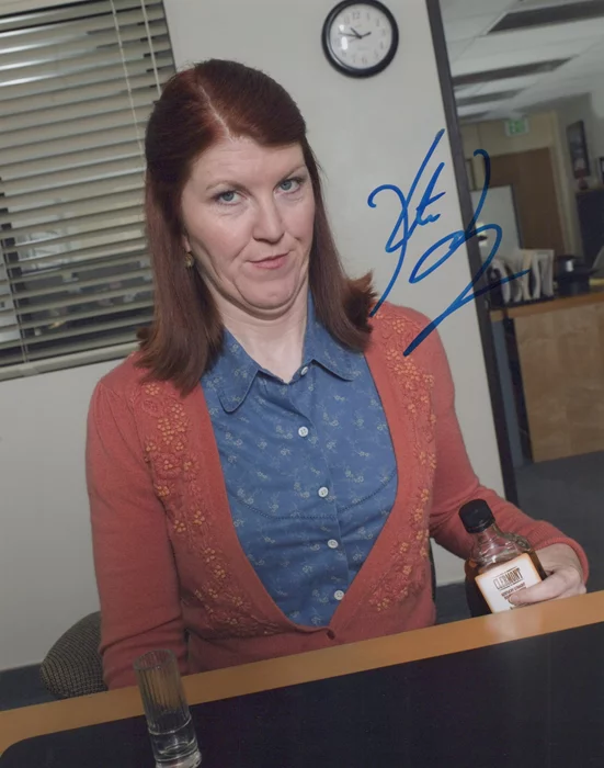 Kate Flannery autograph